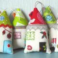 Christmas houses - For interior - sewing