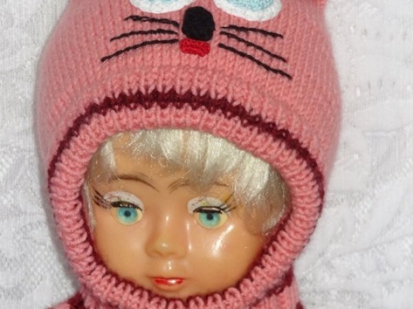 Cap helmet Pink kitty - Hats