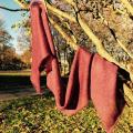 Knitted scarf in mohair - Scarves & shawls - knitwork