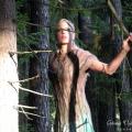 Velta dress " Forest goddess " - Dresses - felting