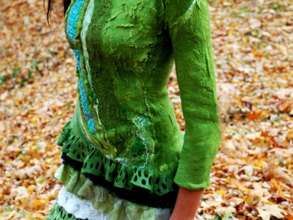 Velta suknelė " Žaluma" 3