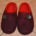 Raudoniukes - Shoes & slippers - felting