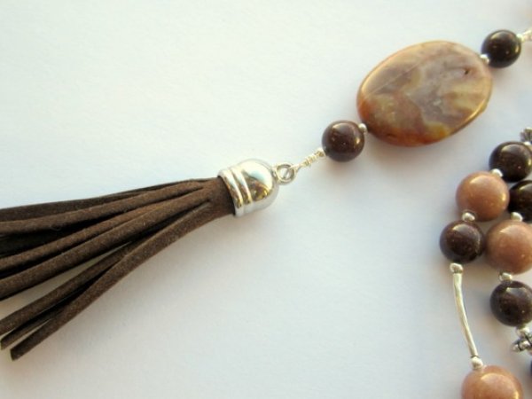 Necklace "Caramel"... 3