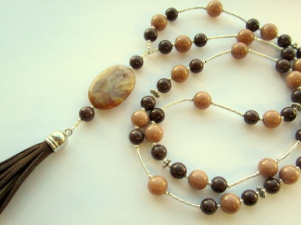 Necklace "Caramel"... 2