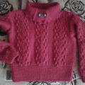 Girl Sweater - Children clothes - knitwork