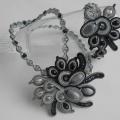   Soutache jewelry "Winter morning" - Soutache - making