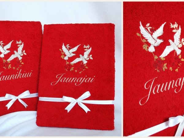 Balti balandžiai - Jaunavedžiams - Vestuvių proga - Jauniesiems 3