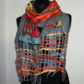 Scarf   Graphic - Scarves & shawls - felting