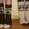 Woolen socks  - Socks - knitwork