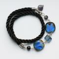 Lovely blue - Bracelets - beadwork