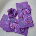 Purple - Kits - felting