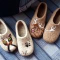 Felted slippers- Christmas gifts - Shoes & slippers - felting