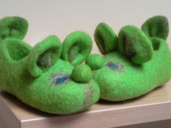 Žali peliukai - Shoes & slippers