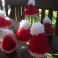 Christmas decorations - Hats - Knittings for interior - knitwork