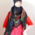 Felted set - hat and shawl  - Kits - felting