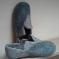 felted Slippers - Shoes & slippers - felting