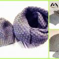 Cap and infinity scarf - Children Set - Hats - knitwork