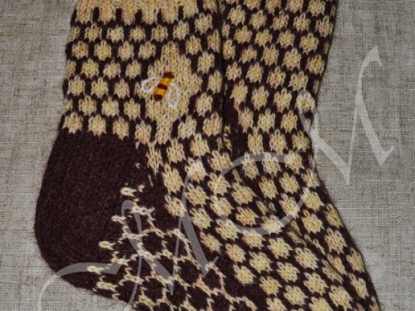 woolen socks beekeeper - Socks