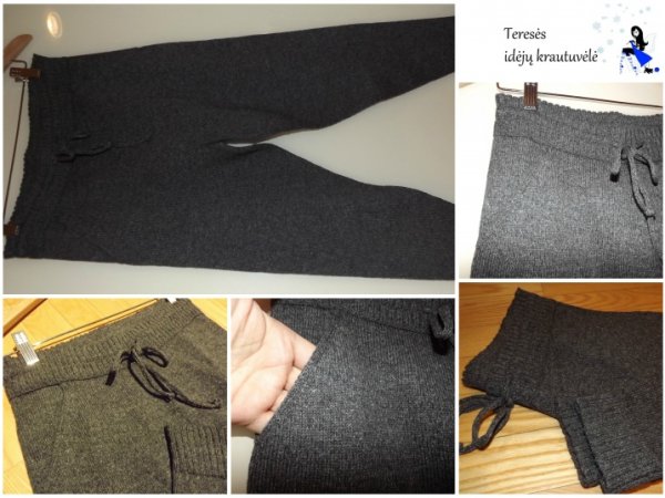 Moteriškos kelnės - Other knitwear