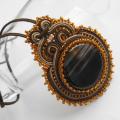 Soutache charms "Gemini" - Soutache - making