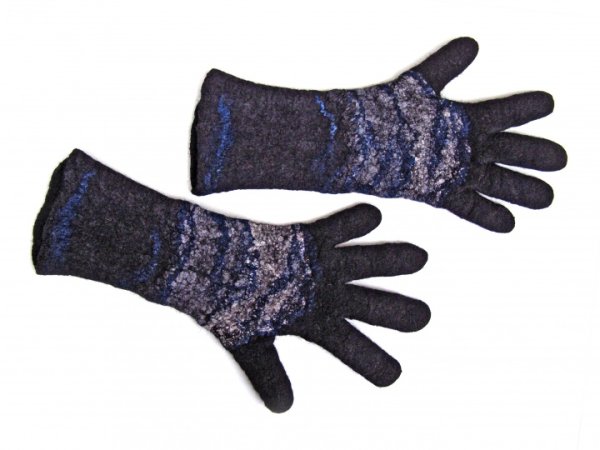 Veltos pirštuotos pirštinės - Gloves & mittens
