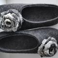 Slippers "Frost" - Shoes & slippers - felting