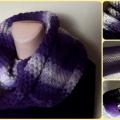 Thick and warm infinity scarf - Scarves & shawls - knitwork