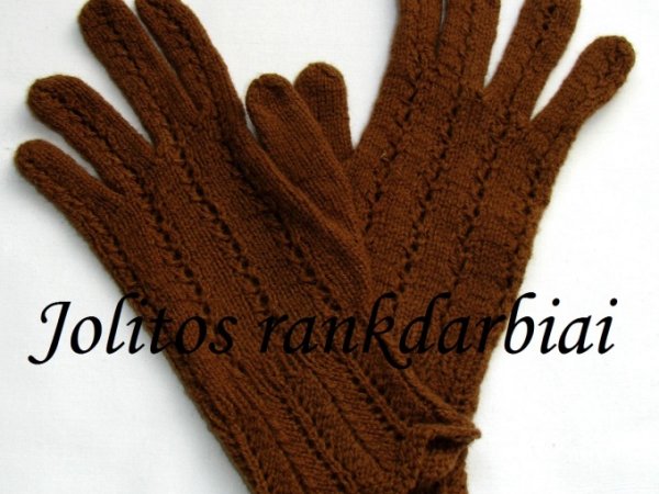 Ažūrinės pirštinės - Gloves & mittens