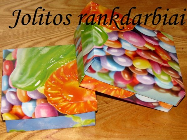 Dėžutės - Works from paper