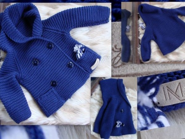 Mėlynas mėlynas megztukas berniukui... - Children clothes