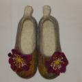 Felted wool slippers  - Shoes & slippers - felting