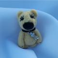 Felted bear - Brooches - felting