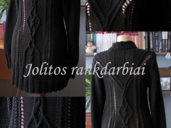 Juoda tunika - Sweaters & jackets