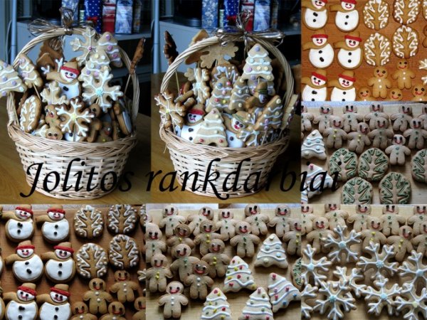 Kalėdiniai imbieriniai sausainukai - Easter eggs