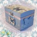 Box "Butterfly" - Decoupage - making