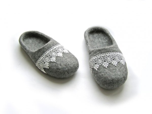 Veltos šlepetės Mezginėliai1 - Shoes & slippers