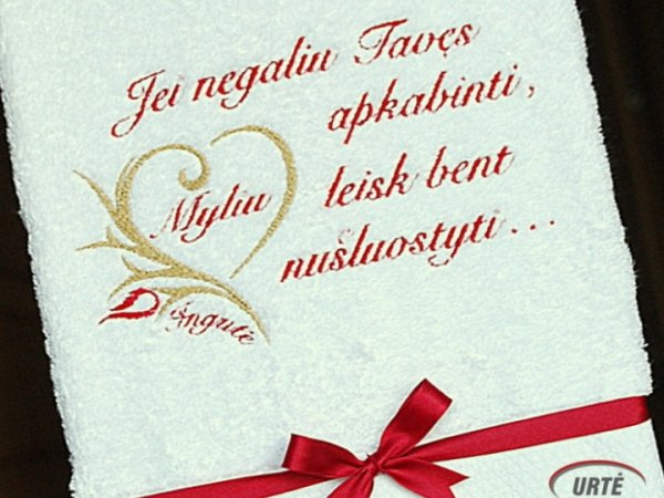 Jei negaliu tavęs apkabinti, leisk bent nušluostyti! 1