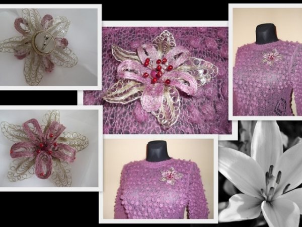  Brooch ,, Lily " 3