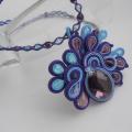 Soutache pendant 'Fairy' - Soutache - making