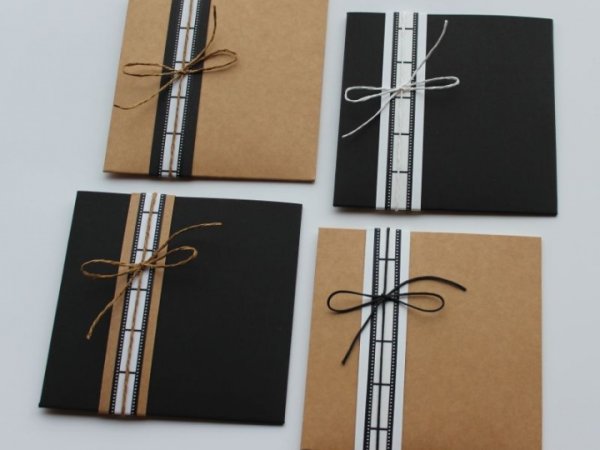 cd dėkliukai "black+brown+white" - Works from paper