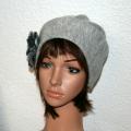 Hat ,,The gray beauty,, - Hats - felting