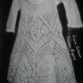 christening gown - Baptism clothes - knitwork