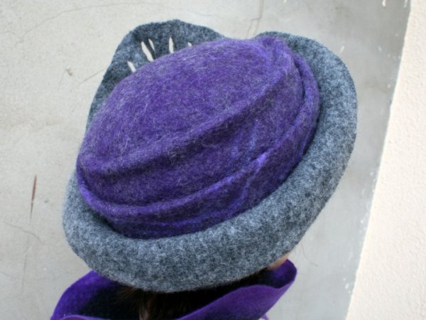 Velta skrybėlaitė  ,,Violetinės sutemos ,, 3