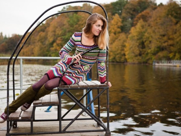 Multicoloured dress 2