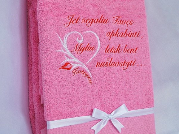 Jei negaliu Tavęs apkabinti, leisk bent nušluostyti! Rožinė svajonė 1