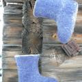 Handmade felted shoes - Shoes & slippers - felting