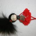 brooch doll - Accessories - felting