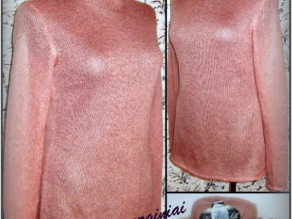 Moherinis megztukas - Machine knitting