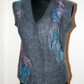 Vest   Saffron - Blouses & jackets - felting