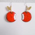 Earrings apples - Metal products - making